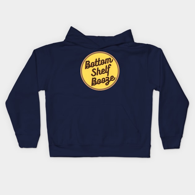 Bottom Shelf Booze Kids Hoodie by The Experience